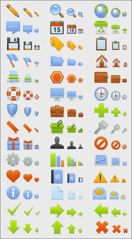Free Icons Round-Up - Basic Set