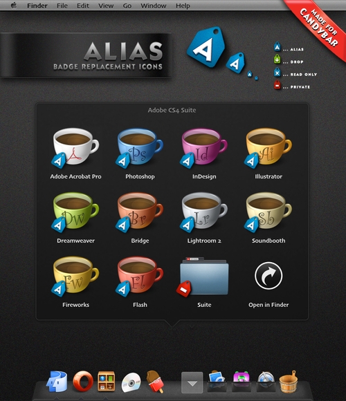 Free Icon Sets - Alias Badges