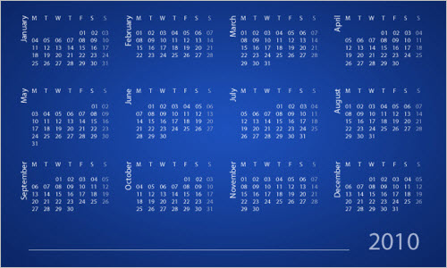 Create a Calendar Using Scripting in Photoshop 