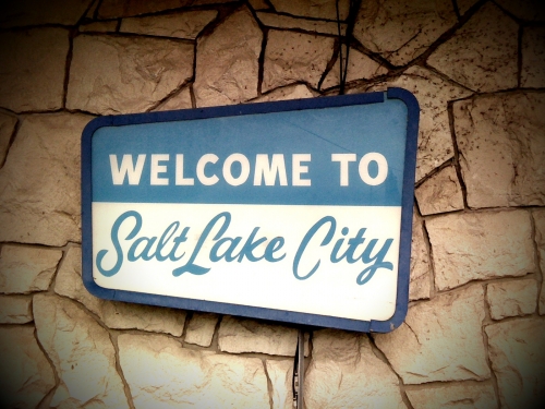 Wayfinding and Typographic Signs - welcome-to-salt-lake-city