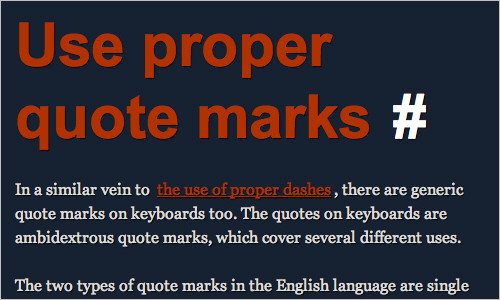 Type Tips — short, quick tips on all things web typography from Harry Roberts of CSS Wizardry
